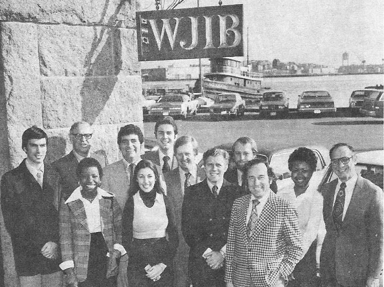 WJIB FM-97 Studio and offices on Commercial Wharf, Boston, MA USA in the mid 1970s