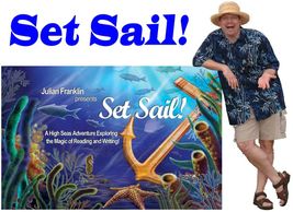 Hill country Texas author visit assembly show for reluctant elementary and middle school writers who need to elaborate elaboration fun makes the best educational presentation