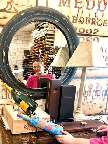 Custom luxury wine cellar built by LDC Builds in Hammond Louisiana
