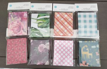 Handmade Mini Books with Notepad Inside