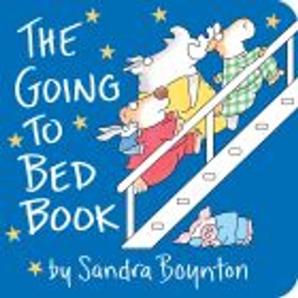 Book cover of The Going to Bed Book with cartoon characters.