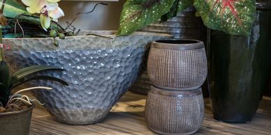 Outdoor greenery and décor