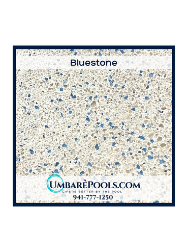 Umbare Pools Pool Builder in Lakewood Ranch Florida Pool Interior Level 1 Bluestone 941-777-1250