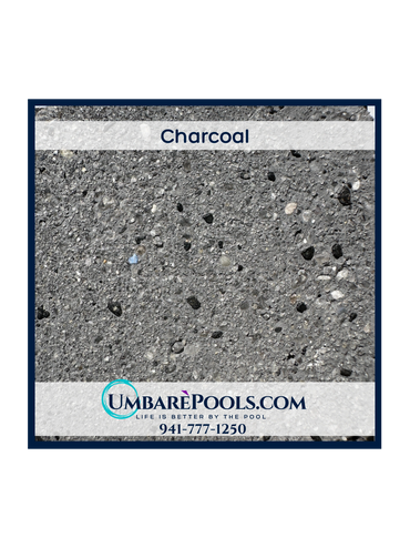 Umbare Pools Pool Builder in Lakewood Ranch Florida Pool Interior Level 2 Charoal 941-777-1250