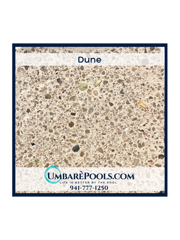 Umbare Pools Pool Builder in Lakewood Ranch Florida Pool Interior Level 2 Dune 941-777-1250