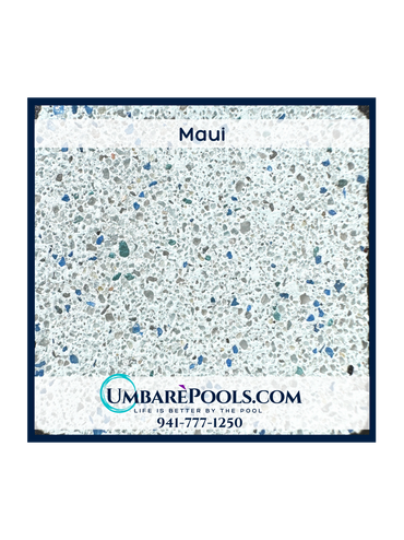 Umbare Pools Pool Builder in Lakewood Ranch Florida Pool Interior Level 2 Maui 941-777-1250