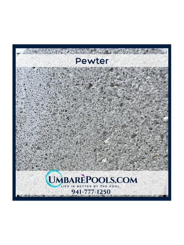 Umbare Pools Pool Builder in Lakewood Ranch Florida Pool Interior Level 2 Pewter 941-777-1250