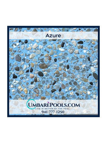 Umbare Pools Pool Builder in Lakewood Ranch Florida Pool Interior Level 3 Azure 941-777-1250