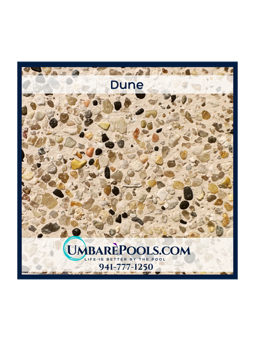 Umbare Pools Pool Builder in Lakewood Ranch Florida Pool Interior Level 3 Dune 941-777-1250
