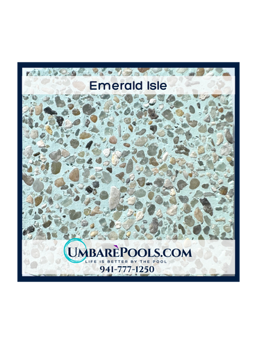 Umbare Pools Pool Builder in Lakewood Ranch Florida Pool Interior Level 3 Emerald Isle 941-777-1250