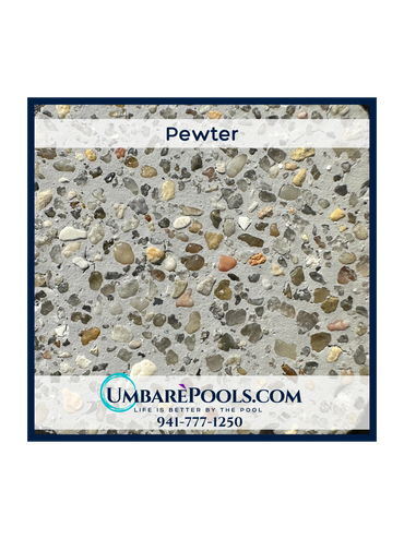 Umbare Pools Pool Builder in Lakewood Ranch Florida Pool Interior Level 3 Pewter 941-777-1250