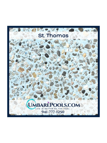 Umbare Pools Pool Builder in Lakewood Ranch Florida Pool Interior Level 3 St. Thomas 941-777-1250