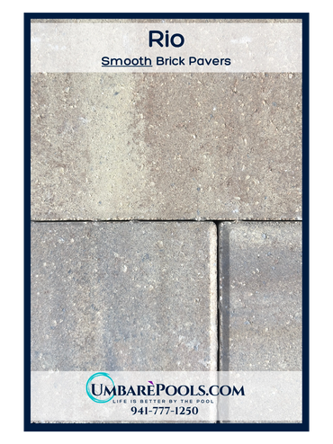 Umbare Pools Pool building in Lakewood Ranch Florida Brick Paver Rio Smooth 941-777-1250