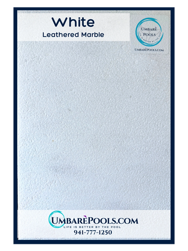 Umbare Pools Pool building in Lakewood Ranch Florida Marble Paver White 941-777-1250 Bradenton