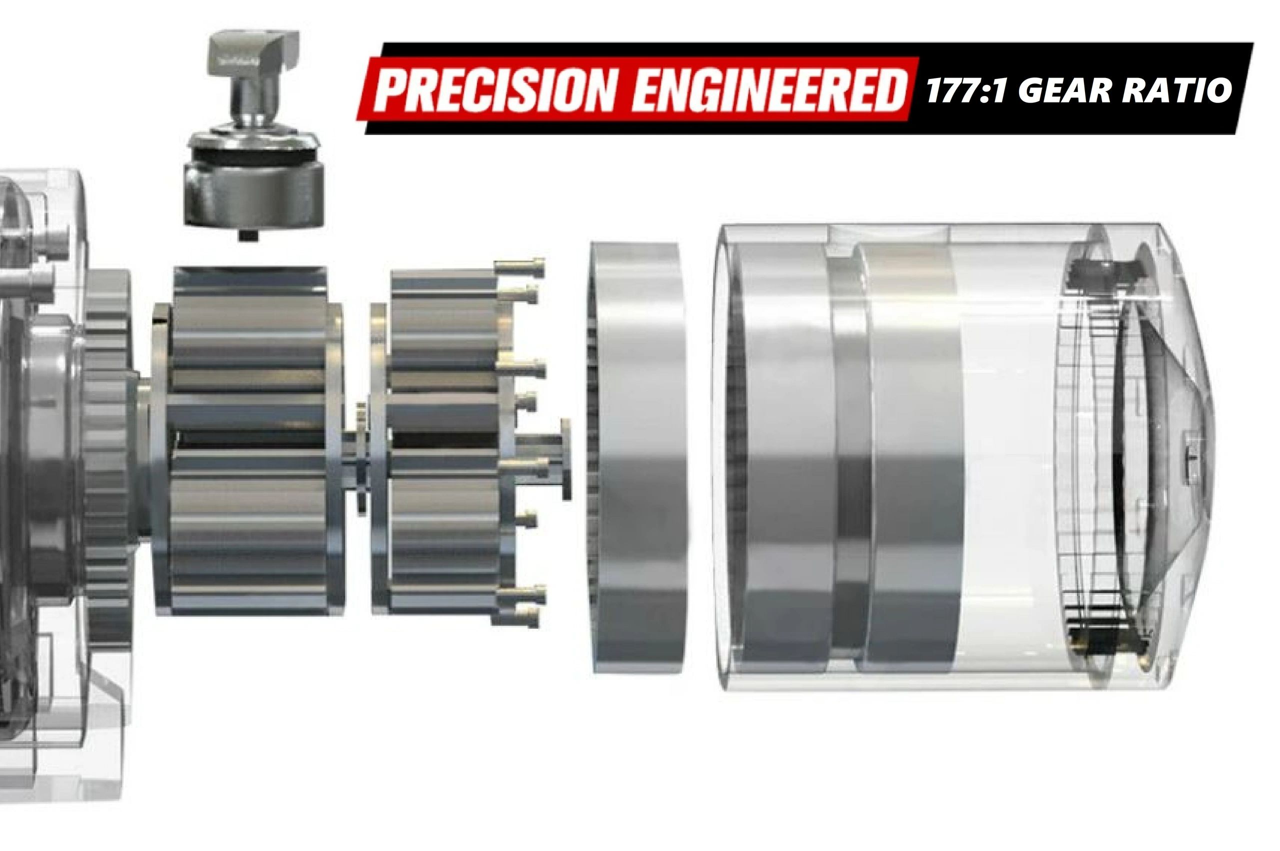 Dr. Nano 12000 LBS Electric Winch Planetary Gear Graphics