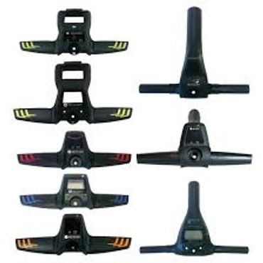 various motocaddy handle sections to replace or upgrade broken units