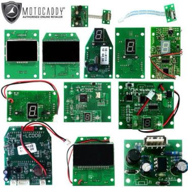 Various electronic circuit boards from Motocaddy.