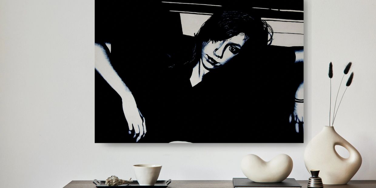 This is Your Brain On TV by artist Jeanne Burris Johnson