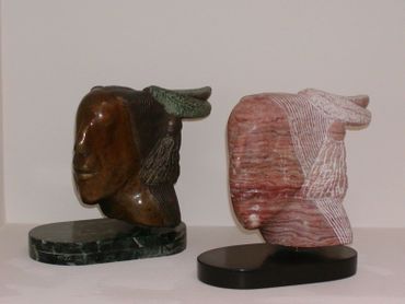 The Vanishing, Alabaster, 14"x12", SOLD.