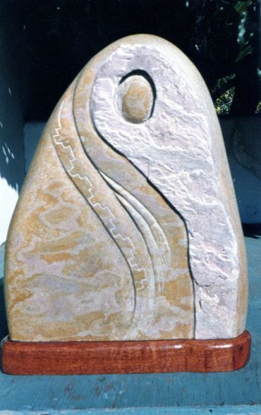 Earth Mother, Alabaster, 20"x15", $15,000.