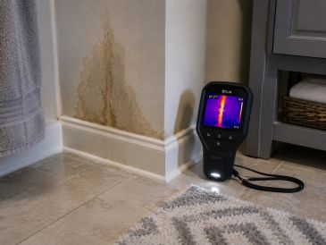leak detection at residential house