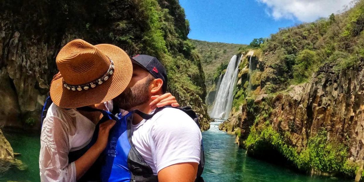 CASCADA DE TAMUL, AQUIMON, HUASTECA POTOSINA
