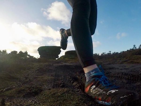 Peak District running fell running oxstones