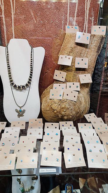 Beautiful Native American earrings