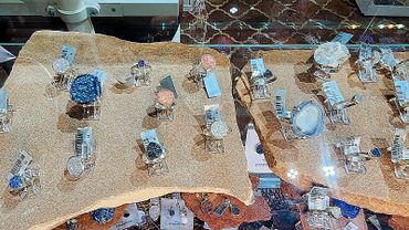 Many local stone jewelry