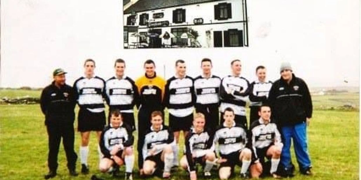 Moher Celtic's first ever game back in 2000