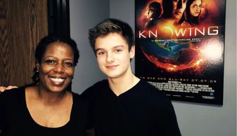 Chandler Canterbury and Deneen Tyler