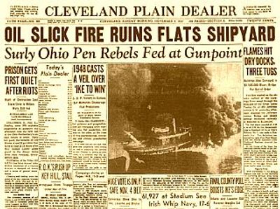 1952 Cleveland Newspaper.