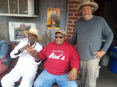 Mr Gip, Red and I, Red's Juke Joint March 2018, Clarksdale, Mississippi