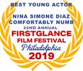 BEST YOUNG ACTOR AWARD
2019 FirstGlance Film Festival - Philadelphia