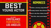 Best Young Actor Nomination
2020 FirstGlance Film Festival - 
Los Angeles