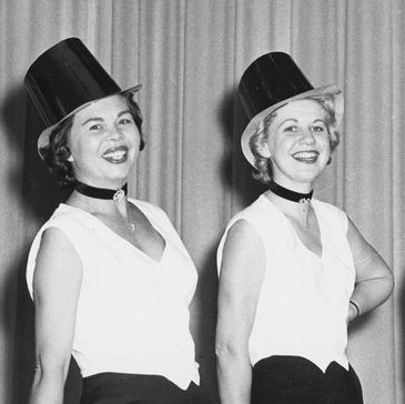 1950s dance troupe