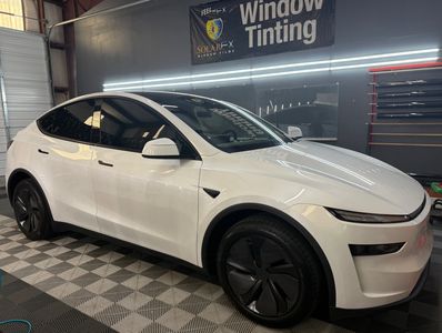 Ceramic window tint for Tesla Model Y/S/3/X in Mckinney Tx for heat rejection and glare reduction