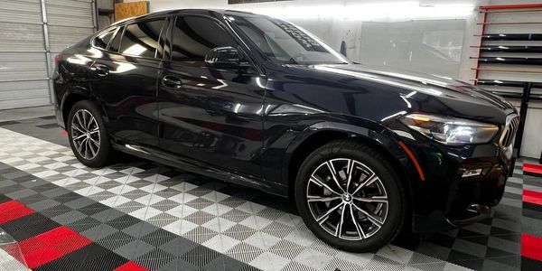 ceramic car window tinting to reduce glare and heat with a lifetime warranty in Mckinney family car