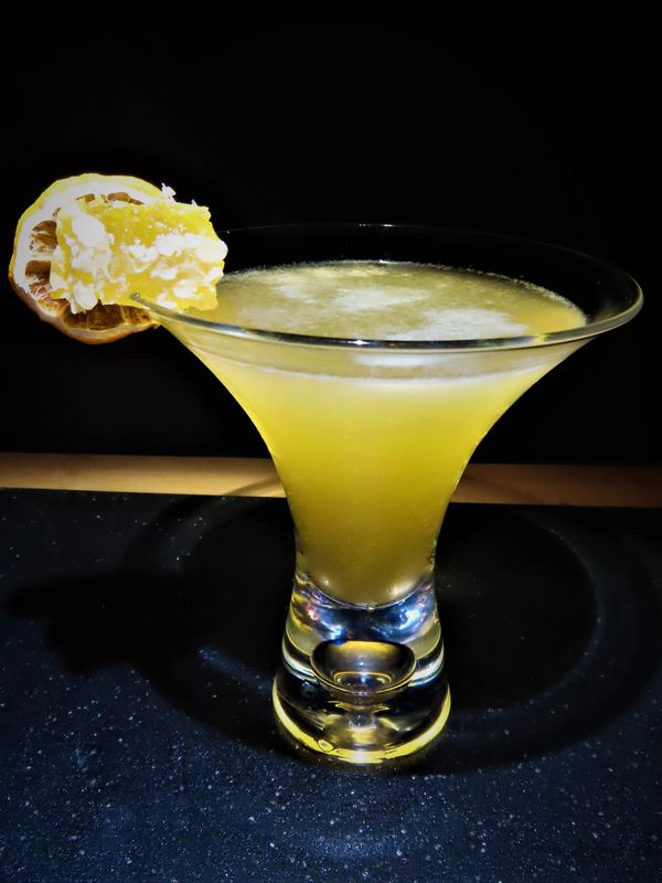 The bee knees lime, a cocktail will knock you straight off your feet with all the honey and the sour