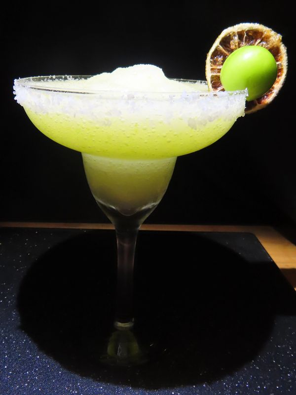 The Green Plum Margarita... a sour seasonal masterpiece. These little plums are making a tequila cov