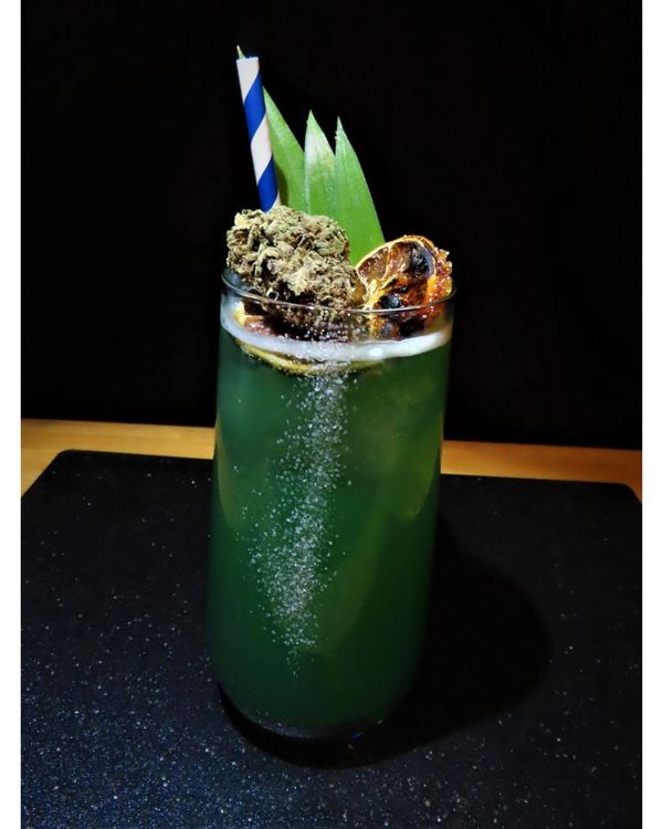 Roll one, Pour one, Now were all just having funn!!!...with the liquid marijuana.