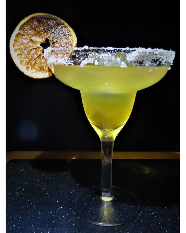 It's a Cadillac margarita ...classy and top shelf like a Cadillac car.