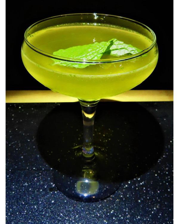 The Old Cuban... The perfect marriage between the mojito and a champagne cocktail.