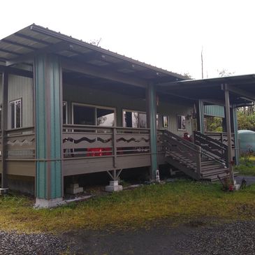 Volcano Home's entry view