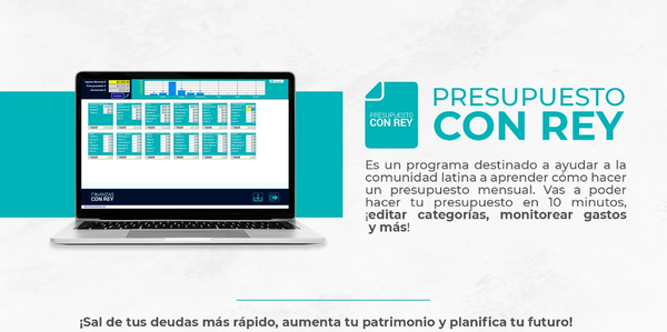 Programa Presupuesto Con Rey ayuda a crear presupuestos mensuales fácilmente.