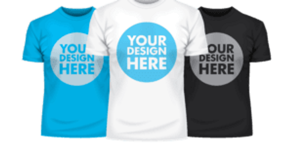 three design your own t-shirts