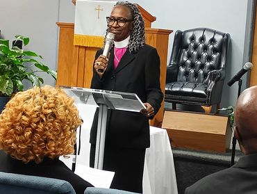 3.1.26 Bishop's speech about LWCWC's Mortgage Burning