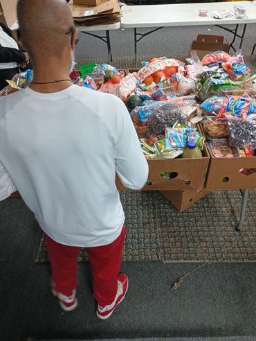 3.5.26 Pantry boxes completed by LWCWC associate.