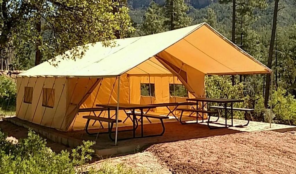# 250  WALL TENTS  
Zip door entry, eaves with grommets, guy ropes, sod cloth, & web stake loops.