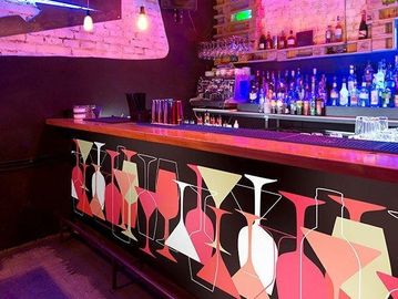Custom Bar Display, cocktail bar hire, mobile bar hire, weddings, birmingham, coventry, corporate